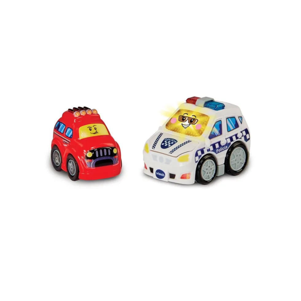 Vtech Baby Tut Tut Bólidos Comisaría de Policía con Robín Coche de Policía