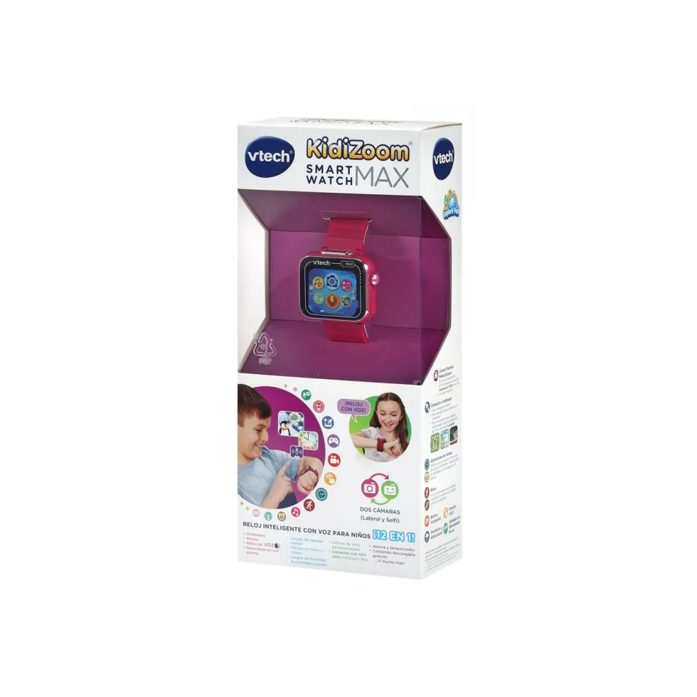 VTech Kidizoom Smartwatch Max Frambuesa