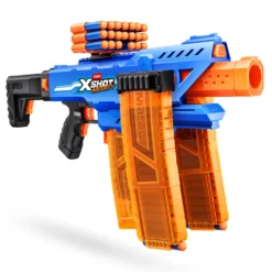 XSHOT Insanity Motorized Clip Mania Lanzador con 72 Dardos