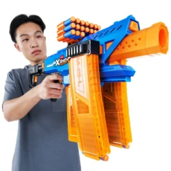 XSHOT Insanity Motorized Clip Mania Lanzador con 72 Dardos