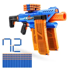 XSHOT Insanity Motorized Clip Mania Lanzador con 72 Dardos
